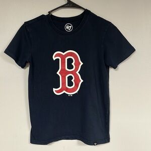 '47 Boston Red Sox J.D. Martinez #28 Youth T-Shirt, L/G